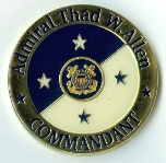 Commandant Thad Allen's Coin
