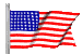 U.S. Flag animated image